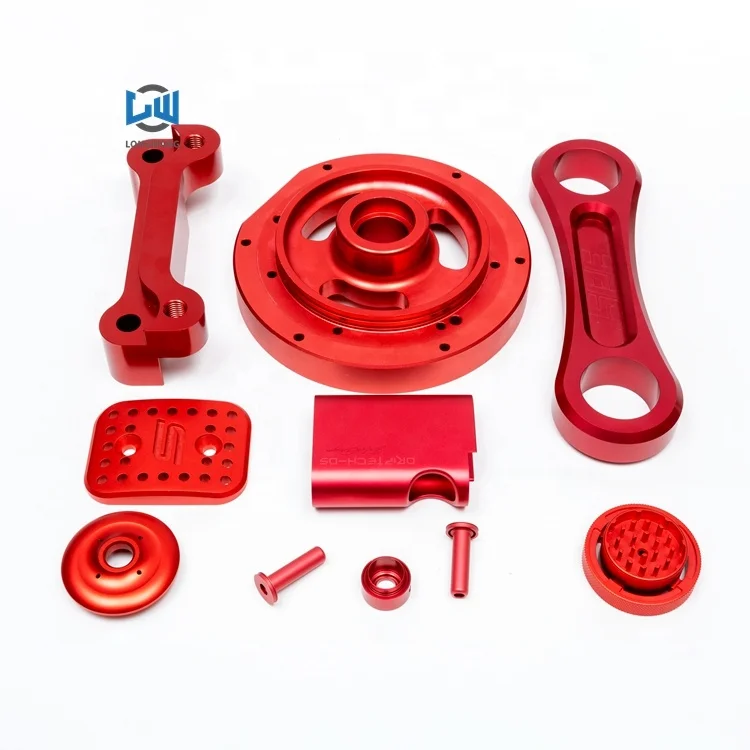 Custom Motor Plate Cover Pump Body Oem Precision Rapid Prototype Cnc Processing Work Services Machining Anodized Aluminium Parts