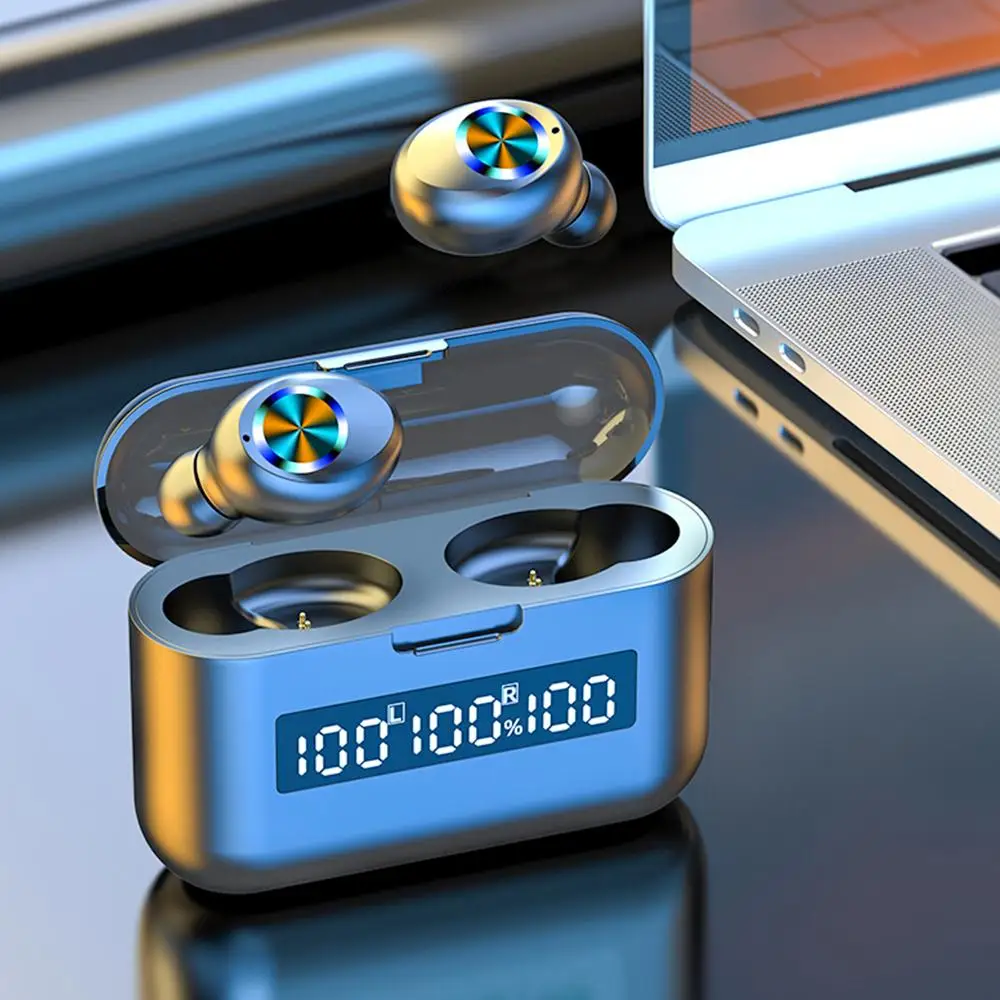 Бесплатная доставка 1 образец OK 9D качество звука беспроводные наушники Bt 5,0 2000mAh Водонепроницаемая беспроводная гарнитура