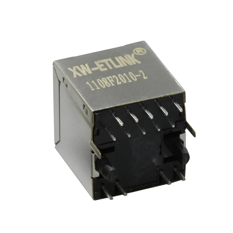 
1000 Base-T Vertical RJ45 Ethernet jack socket connector 