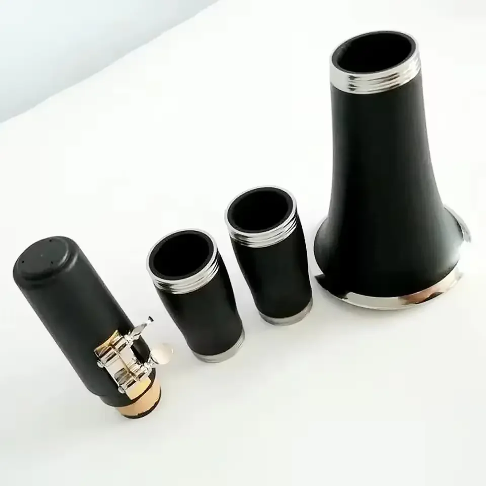 Factory good price bakelite nickel plated 17 key Bb clarinet instrument