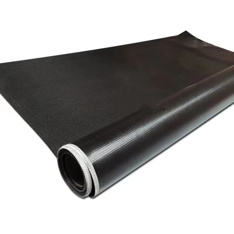 Insulation Sleeve Fireproof Cloth High Temperature Resistant Glass Fiber Liquid Silicone Cloth Double-Sided Coated Flexible