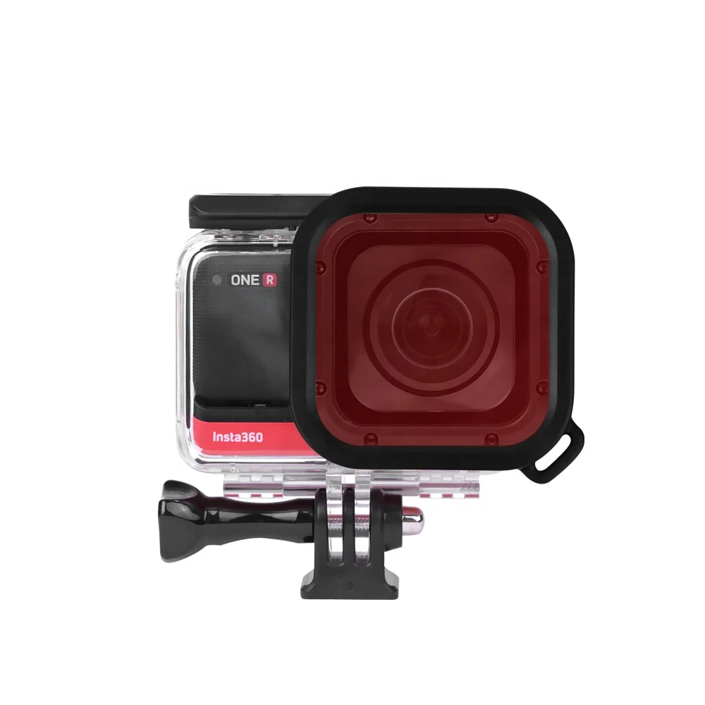 Sunnylife аксессуары для подводной съемки 3 вида цветов Дайвинг фильтры Insta360 один R 4K & Leica 1-дюймовый Спортивная камера с широкоугольным