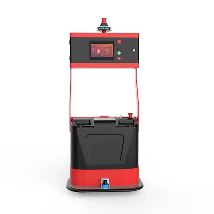 FoxMover FK100 AGV Forklift Laser SLAM Autonomous Mobile Automated Guided Vehicle AMR AGV Warehouse Robot for Material Handling