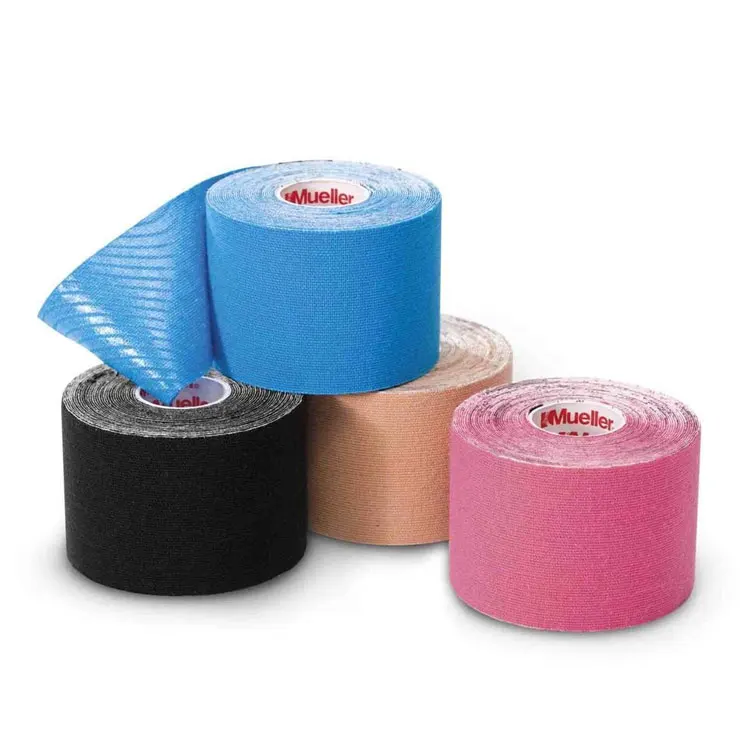 
 Хлопковая эластичная водостойкая кинезиологическая лента с логотипом на заказ, 10 см  