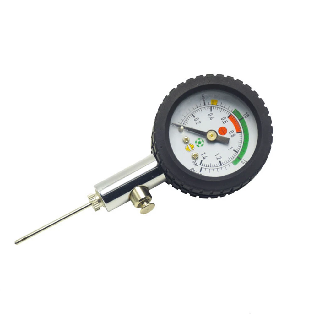 
FDBRO Ball Barometer Pointer Football Basketball Volleyball Referee Manometer Professional Metal Gas Pressure Gauge 