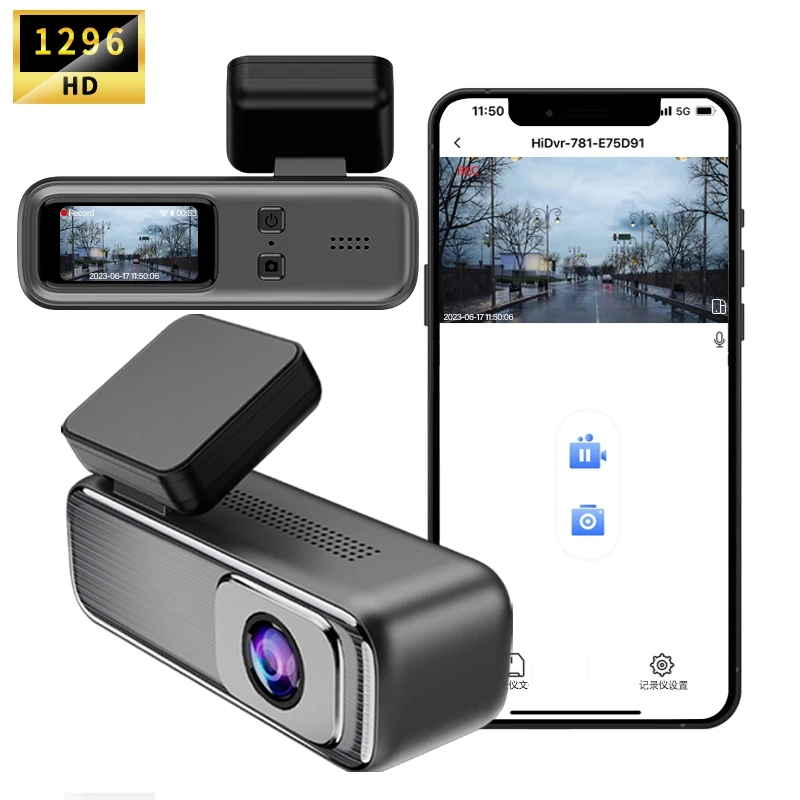 Wdr 2K Driving Recorder Hd Night Vision Dropshipping Dashcam Q6 Vehicle Fhd 1296P Dvr Car Black Box With Wifi