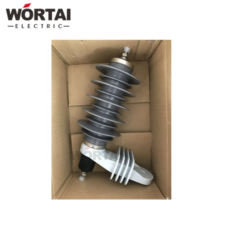 Высококачественный стандарт IEC 60099-4 IEEE C62.11 распределительный тип, полимерный стабилизатор напряжения 10kV 10kA MCOV 8.5kV