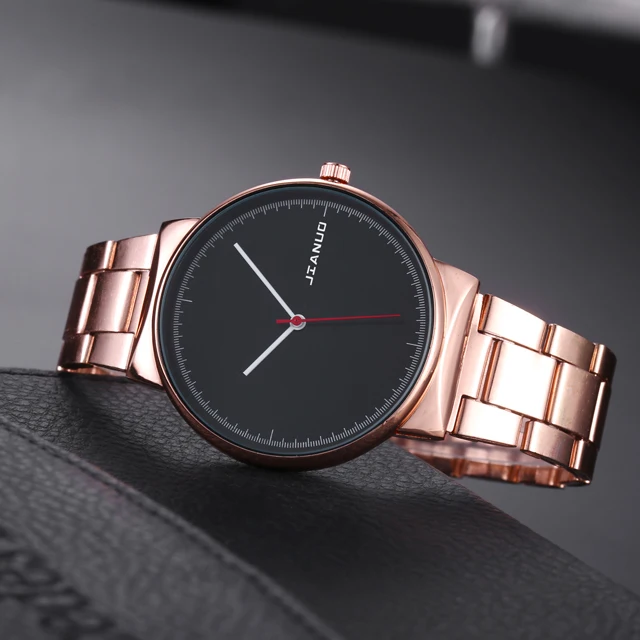 
Luxury Classic Ladies Watches Rose Gold Couple Watch Military Sport Watches Montres Pour Femmes 