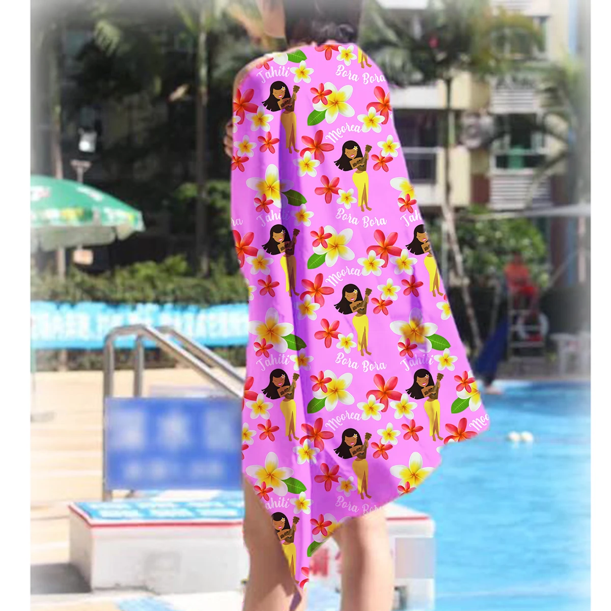 Пляжное полотенце из микрофибры без песка, быстросохнущее OEM/ODM, банное полотенце из микрофибры с индивидуальным принтом