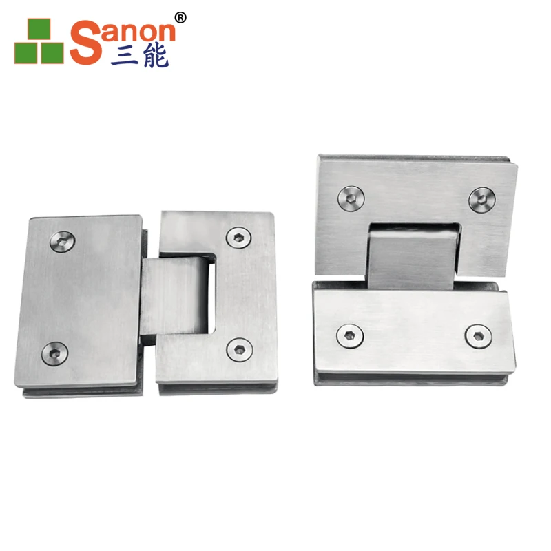 Shower Door Hinge Stainless Steel Bathroom Fittings Glass Shelf Support Brackets