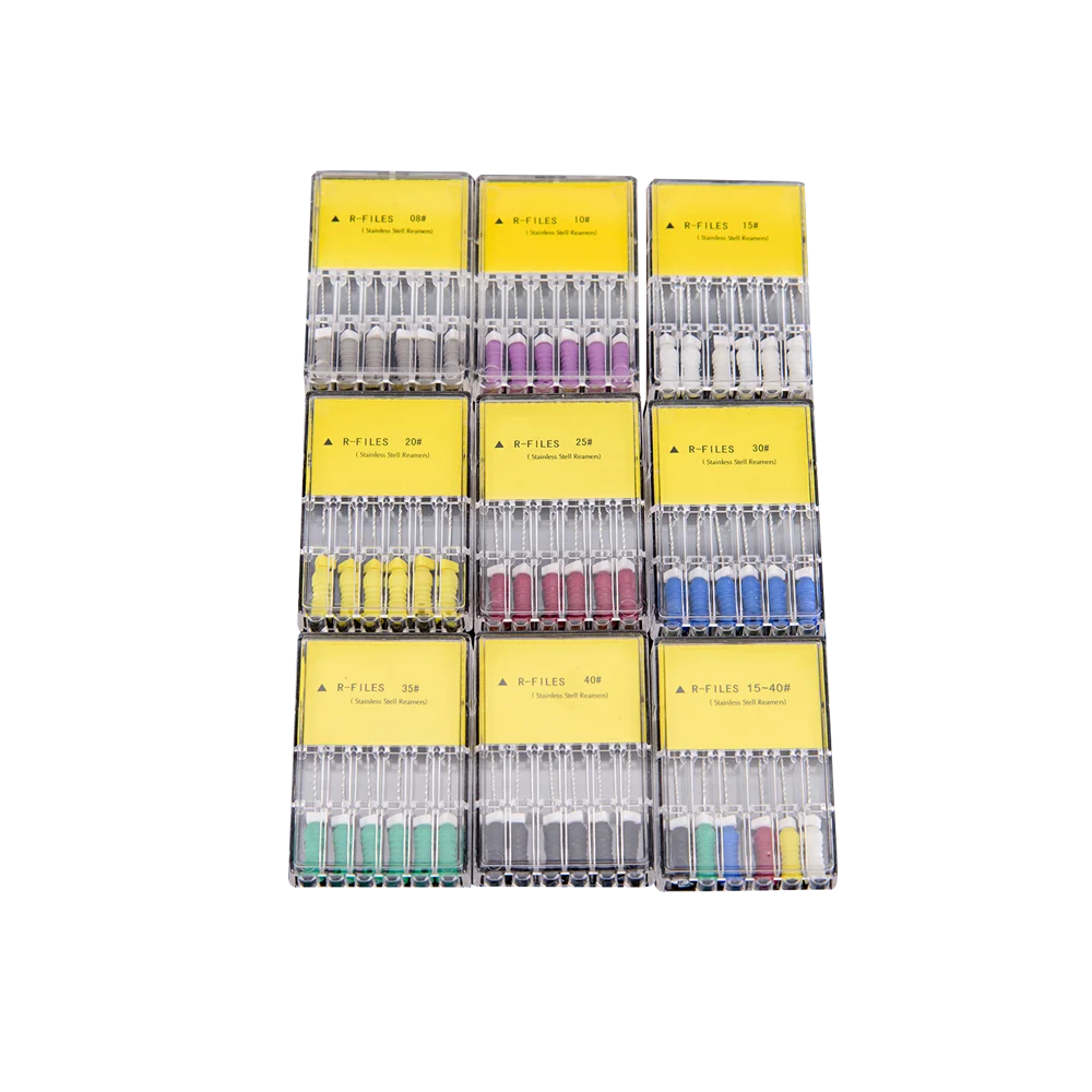  Стоматологические эндододонтические файлы для корневых каналов из нержавеющей стали K-файл H-файл R-файл