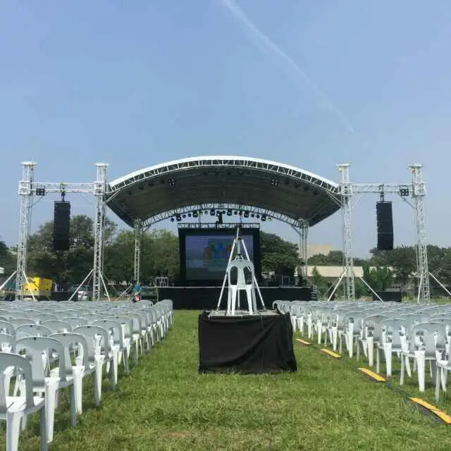 Hot Selling Stage Lighting Trusses In Chinese Factories Easy To Install Outdoor Performance Aluminum Trusses