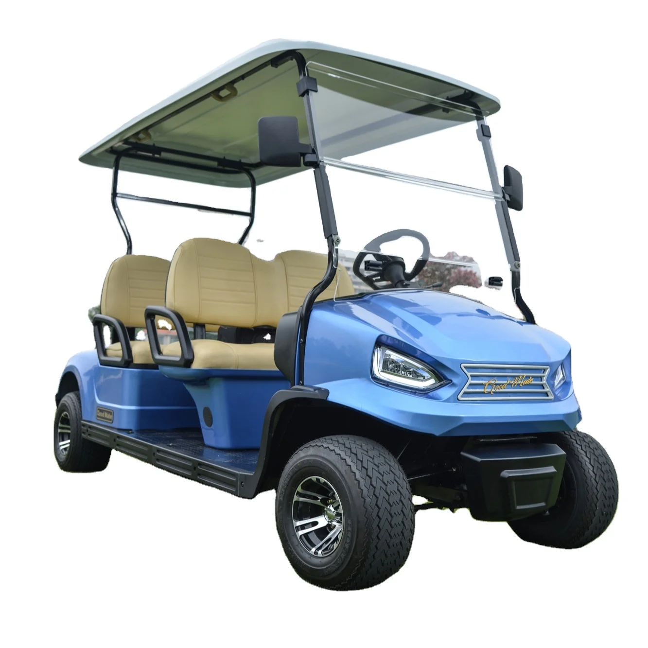 Electric Golf Car Golf Buggy with 4 Seats 4 Seater Golf Cart Conversion Kit