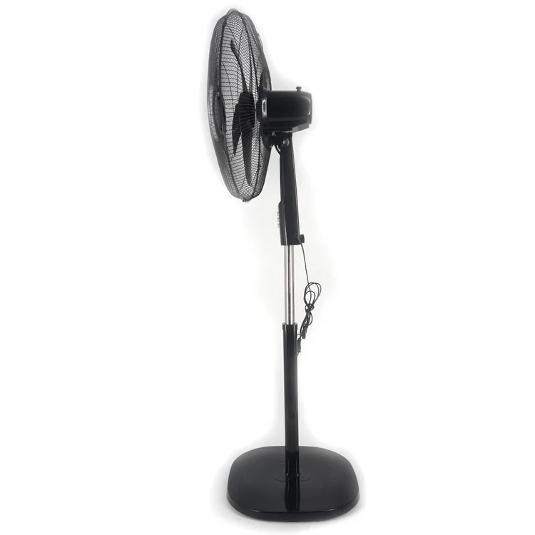 Home appliance plastic base smart high speed silent industrial pure copper motor electric pedestal national parts stand fan