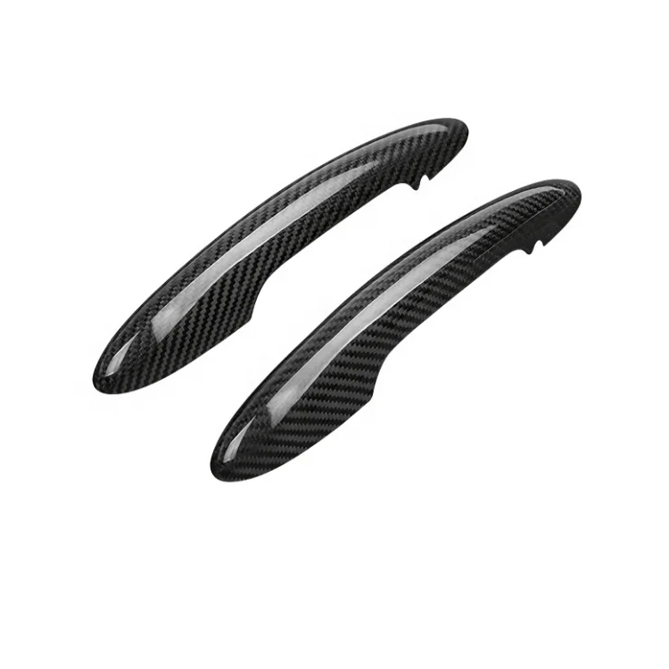 2 PCs Carbon fiber Door handle cover for MINI cooper F54 F55 F56 F57 F60 in 2014-2020 Low edition