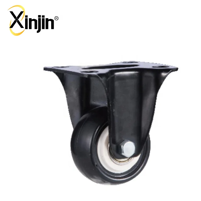 PU/PVC castor mini caster wheel 50 mm stem swivel 2 inch caster wheels China factory