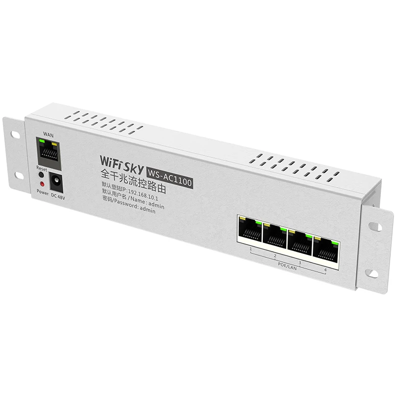 2019 WiFiSKY Hot Sales WS-AC1100 Wired Router WLAN Controller for SOHO