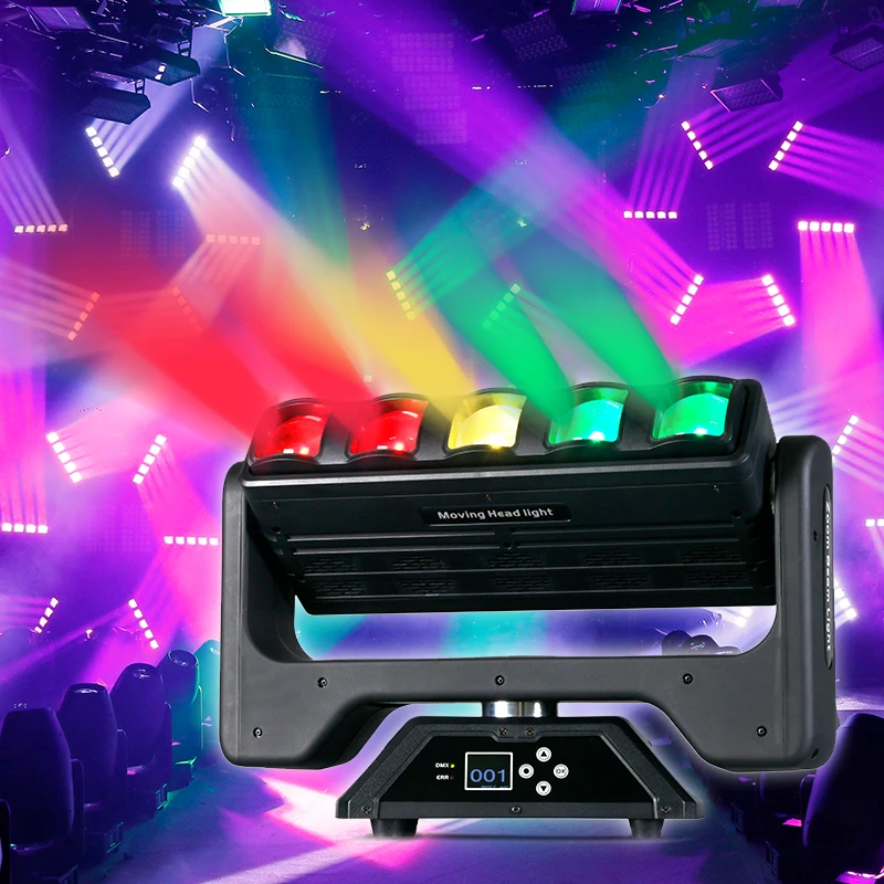 professional stage light Double side 5x60w DJ Zoom Pixel Beam Bar Wash Strobe LED Moving Head