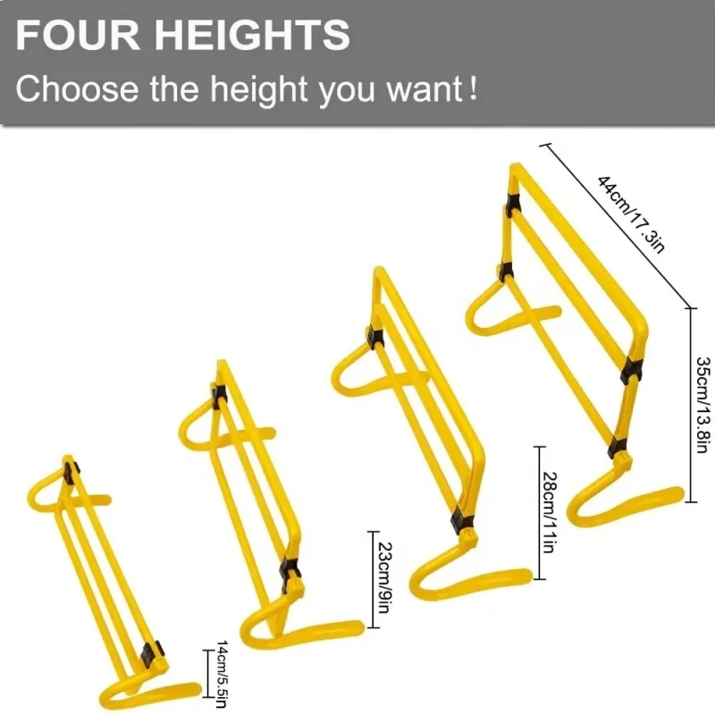 Jump Rope Running Parachute Ladder Resistance Tubes Hurdles Soccer Marker Dish Speed Agility Training Kit Set With Bag