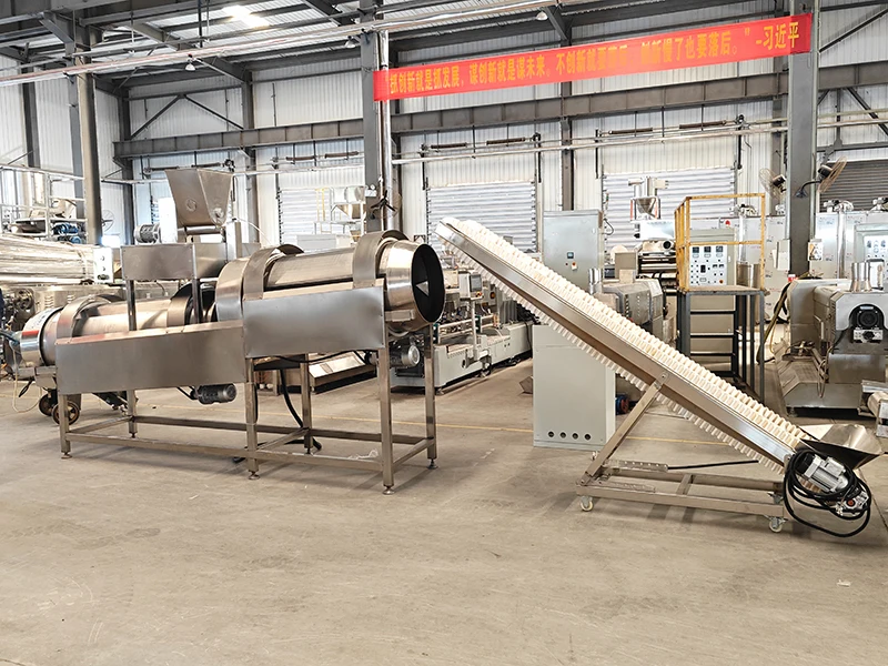 High cost performance snack making rice corn puff extruding machine corn snack extruding machine