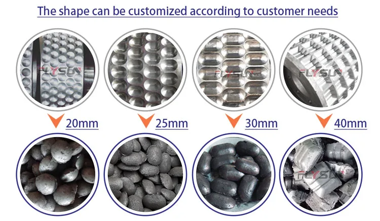 Ball briquette machine Charcoal ball press machine Hydraulic ball press machine