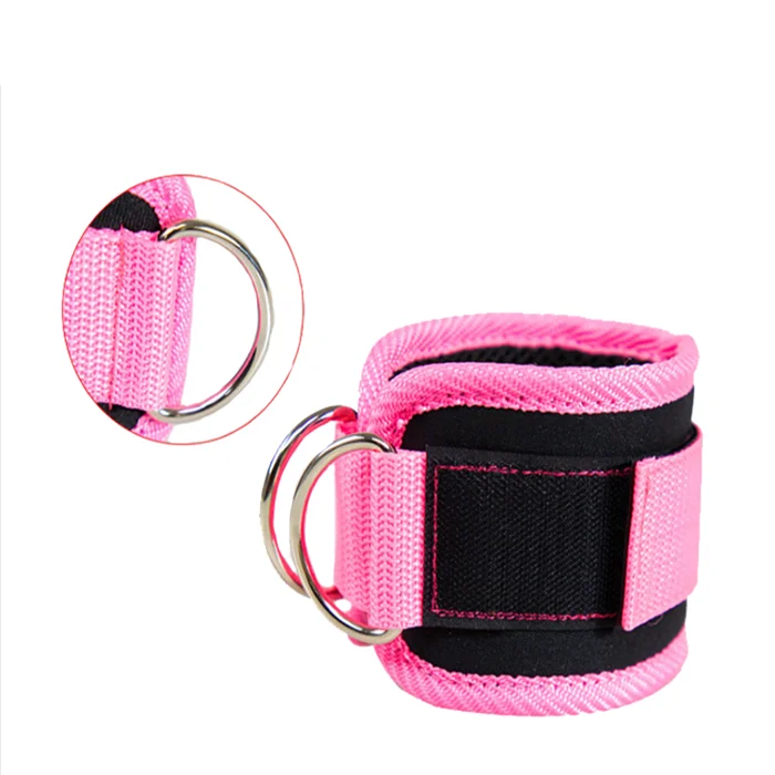 Custom Fitness Padded Gym Wholesale Ankle Straps For Cable Machines