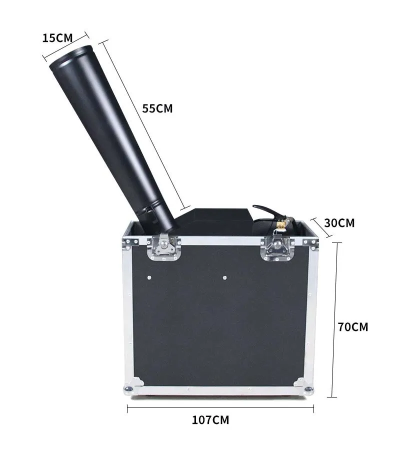 High Quality Confetti Blaster Machine Paper Confetti Cannon Machine For Wedding Stage Party