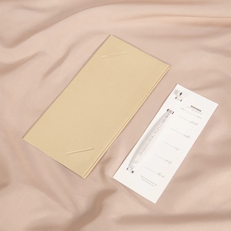 Fold Packing Gift Cards Thank You Card Packaging For Brand