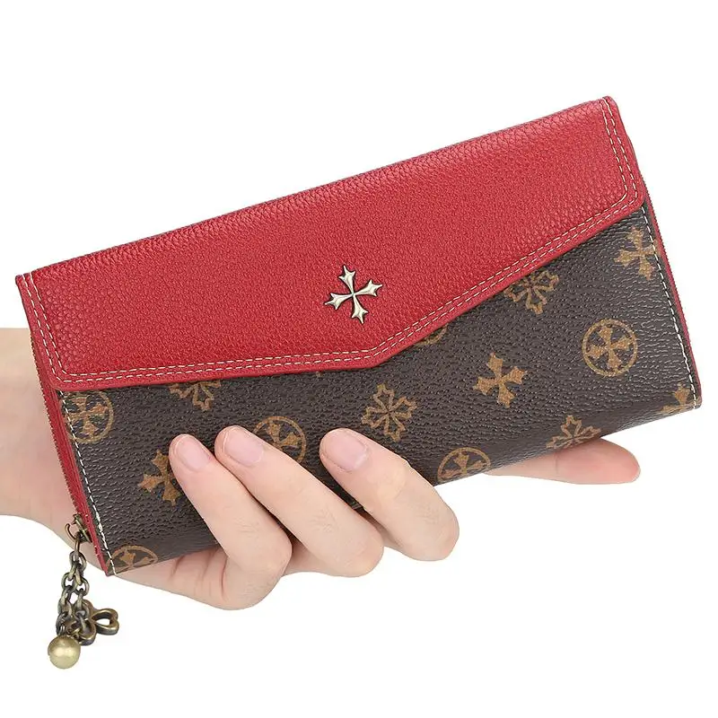Модный женский кошелек большой емкости Женский Длинный baellerry dompet wanita
