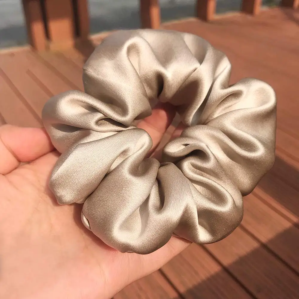 MOWIN Women 30 Momme Elastic Extra Large 100% Silk Hair Band