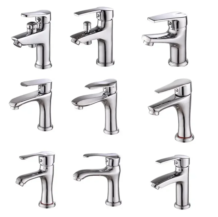 Hot Sale High Quality Single Cold Zinc Alloy Basin Faucet for Kitchen and Bathroom for Basic Design Taps