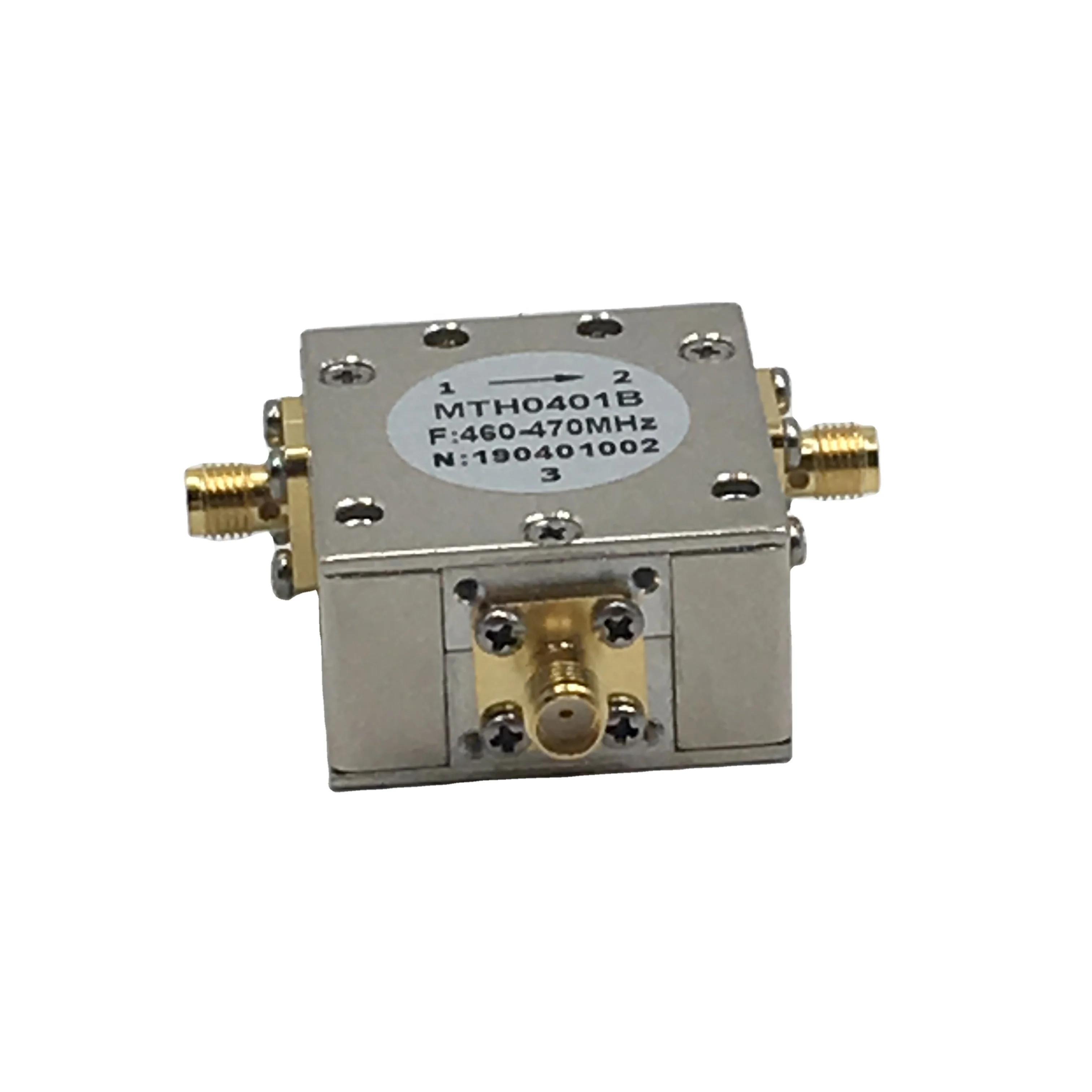 400-512MHz RF Coaxial Single Circulator or UHF Coaxial Circulator