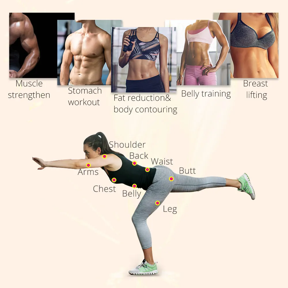 Новый стимулятор мышц EMS вакуумный аппарат для подтяжки ягодиц и уменьшения жира кожи лица оборудование салонов красоты