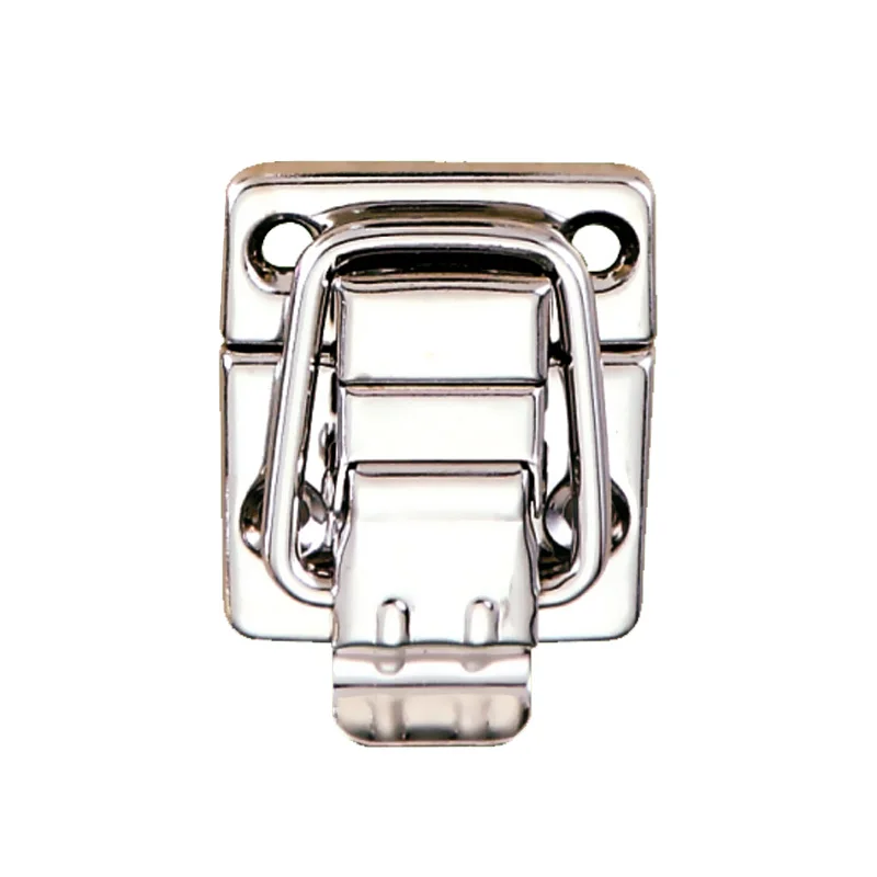 Hardware Fittings Rectangle Metal Press Bag Lock Custom Zinc Alloy Decorative Closure Swivel Lock Handbag Accessories