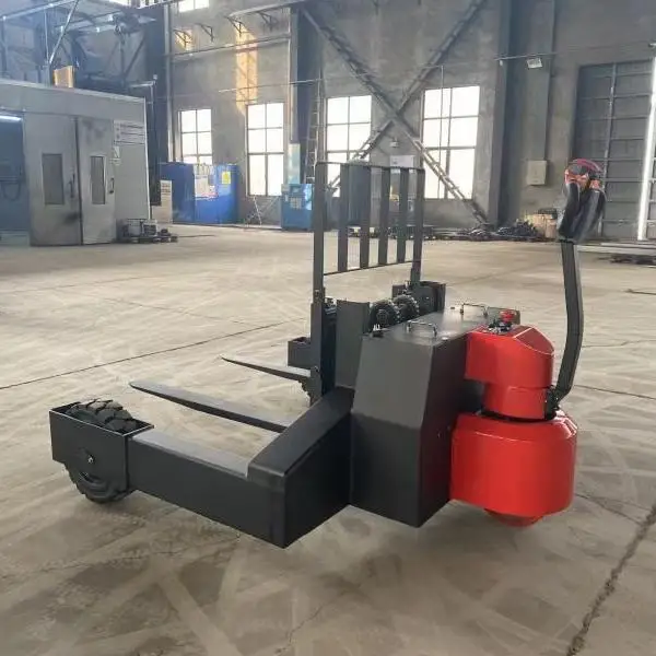 For outdoor use 2 ton rough terrain stacker electric pallet trolley high quality Negotiable price for sale