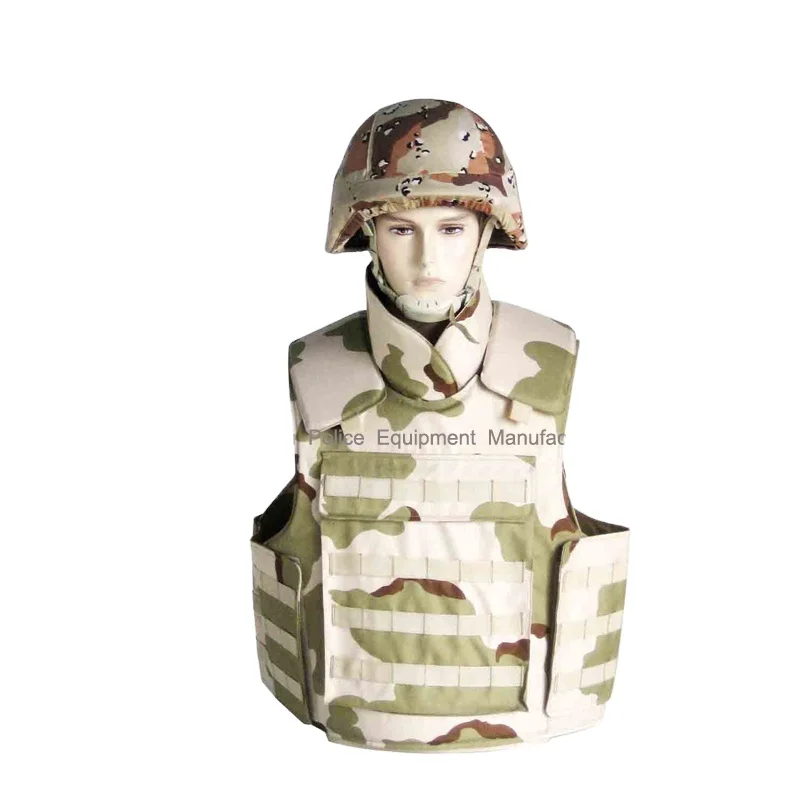 PE NIJ 3A vest 9mm ballistic vest aramid body full armor riot suit