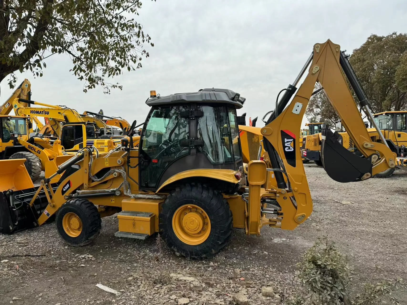 Used Caterpillar 420F2 Backhoe Loader Cat 420f 416E used loaders for sale Secondhand original japan cat 420F backhoe loader ai