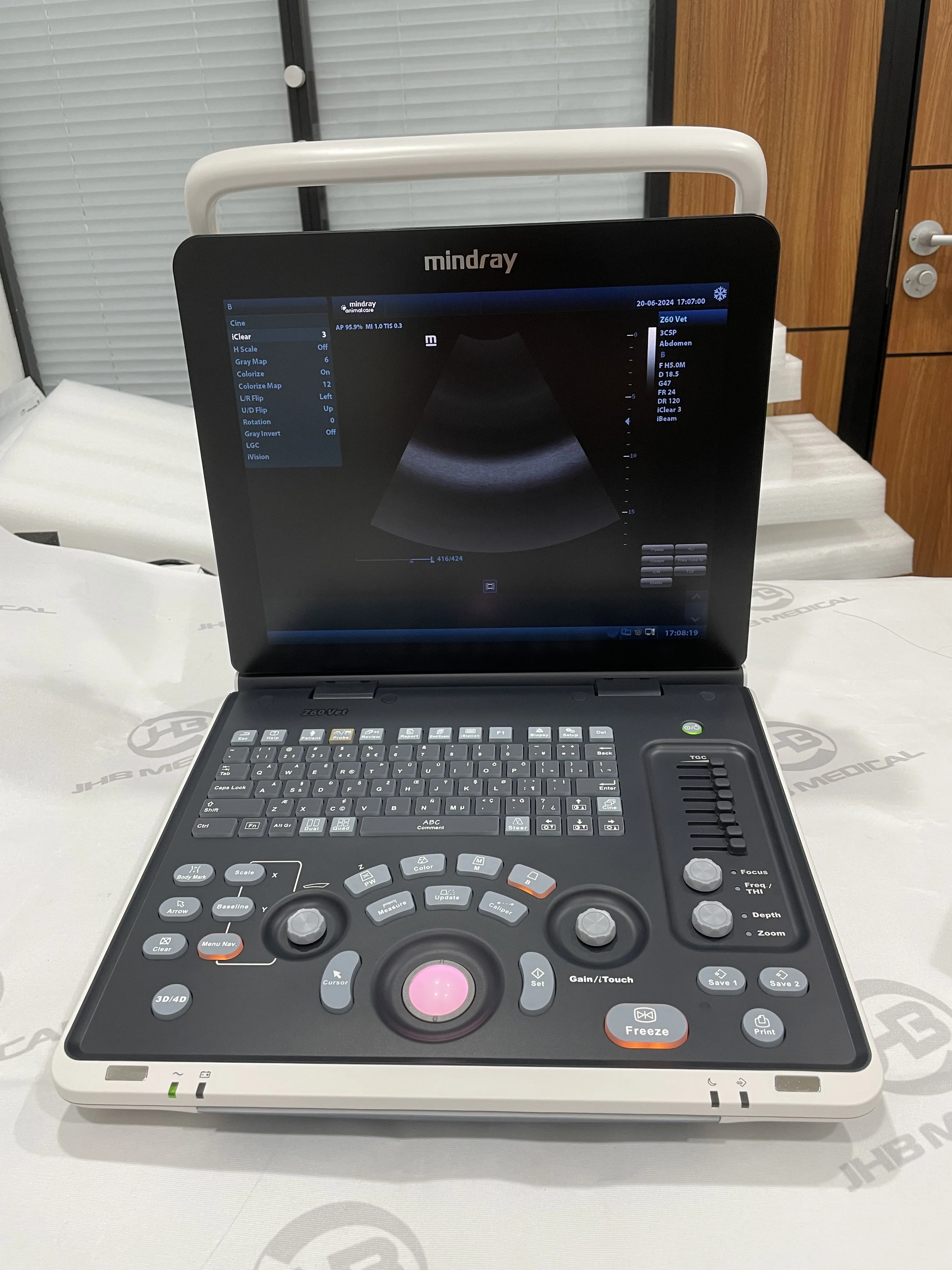 Mindray Z60Vet Original Ultrasound Machine Veterinary Diagnostic Imaging System Color Doppler Machine  For Animals