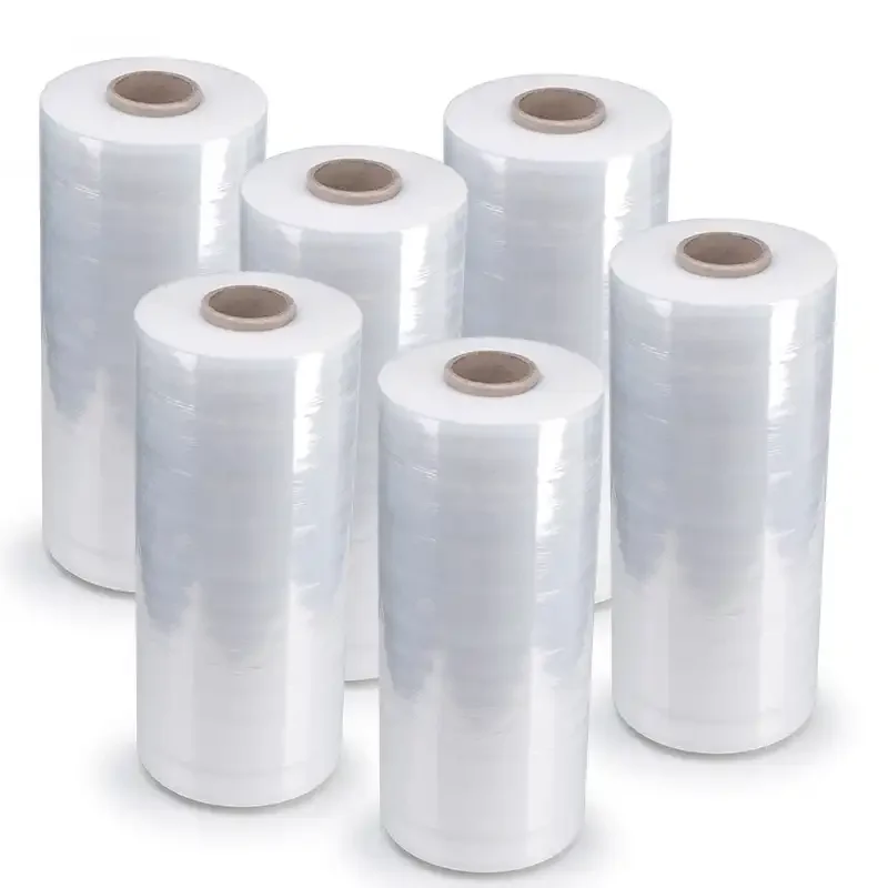 High Quality Custom Logo Soft Shrink Film Roll 50cm Width Polyethylene PE BOPP PVC LLDPE Glossy Surface Food Medicine Packaging