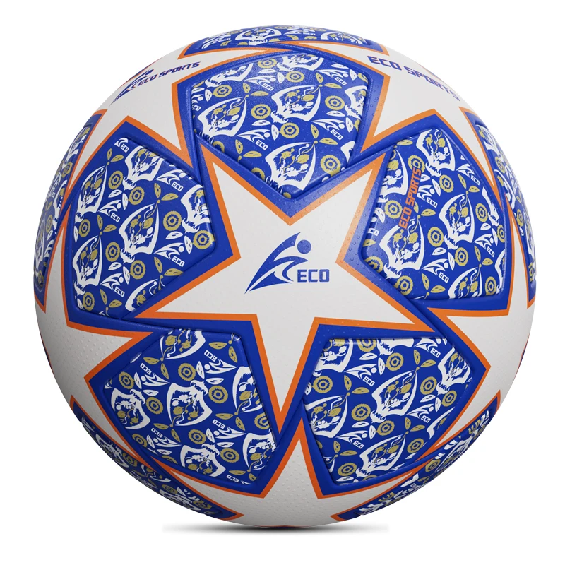 2023 Latest Models Official League Football Customize PU Size 5 Leather Soccer Ball Thermal Bonded Match Football Ball For Game