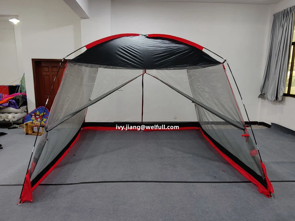 12 FT X 12 FT Portable Screened Mesh Net Wall Canopy Tent Dome Screen House for Patios Outdoor Camping Activities