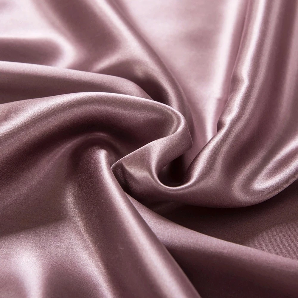 
Luxury Silk Fabric 16mm Hot Sale 140cm 6A Grade 100% Pure Silk Satin Fabric For Pillow Case 