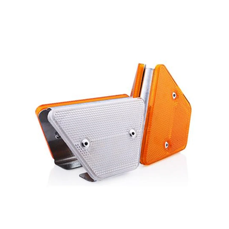 Reflector Mold Road Refractor Cat Eye Glass Reflectors Hard Plastic Safety Aluminium Studs Guardrail Delineator White For