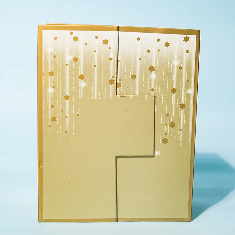 Luxury Custom Made Cardboard Candle Packaging Top and Bottom Box with Foam Inserts