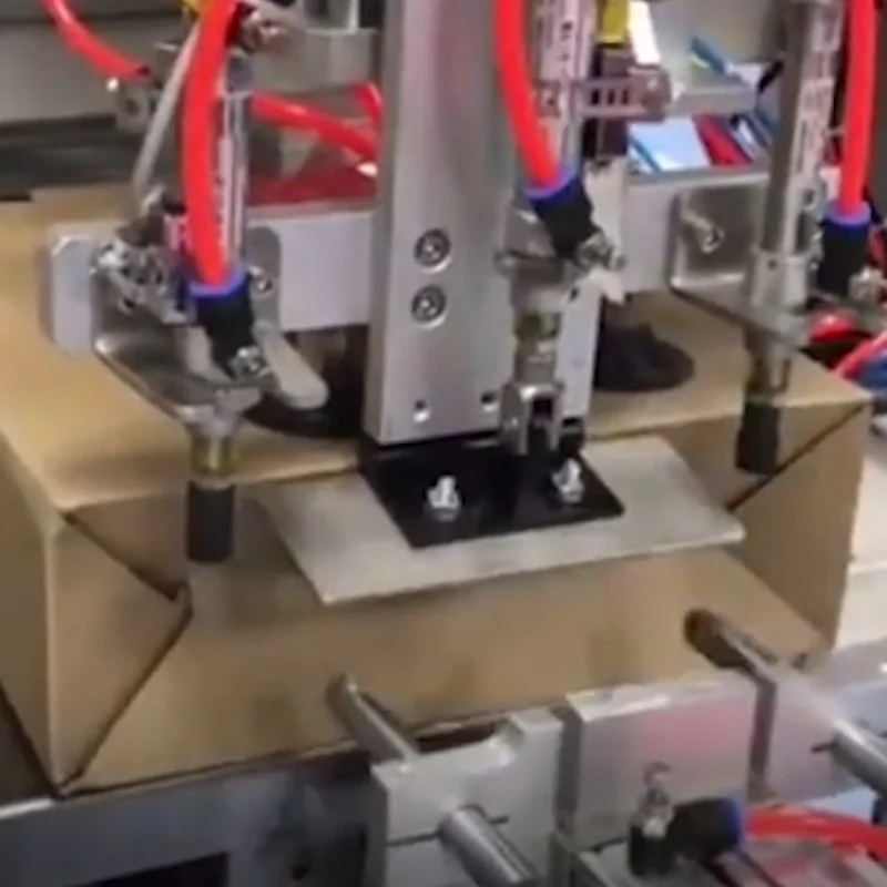 Fully Automatic Tape Box Case Carton Erector Machine with Hot Melt Glue