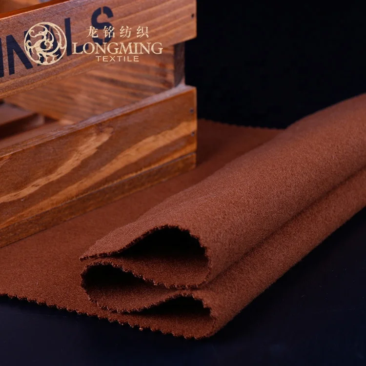 Wholesale price eco-friendy plain polyester viscose spandex brush tr solid color fabric for women jacket