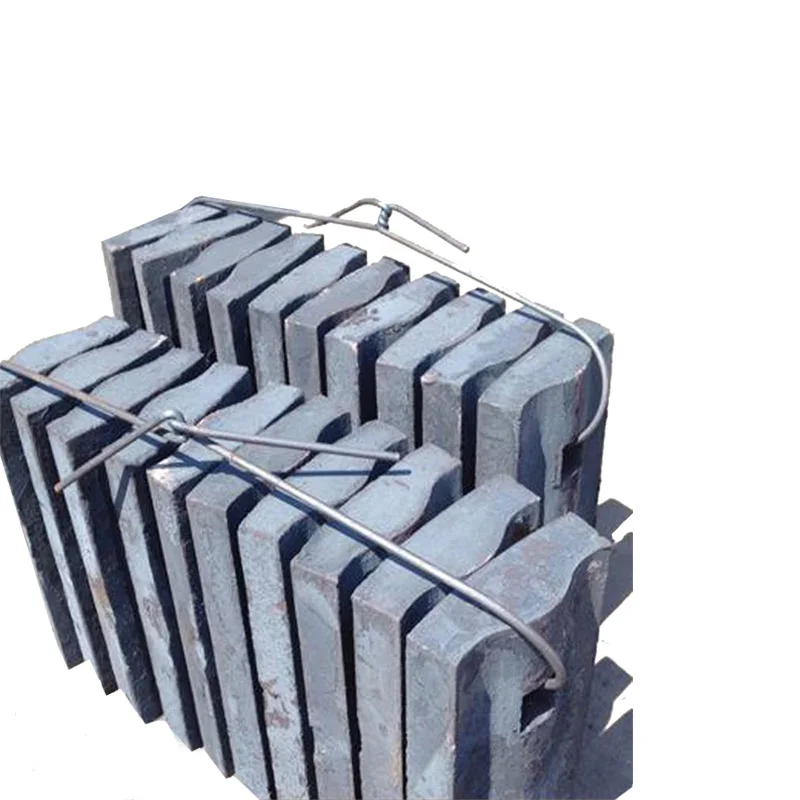 Reasonable Prices Mining Equipment Parts High Manganese Steel  Material Ball Mill Liner Plate