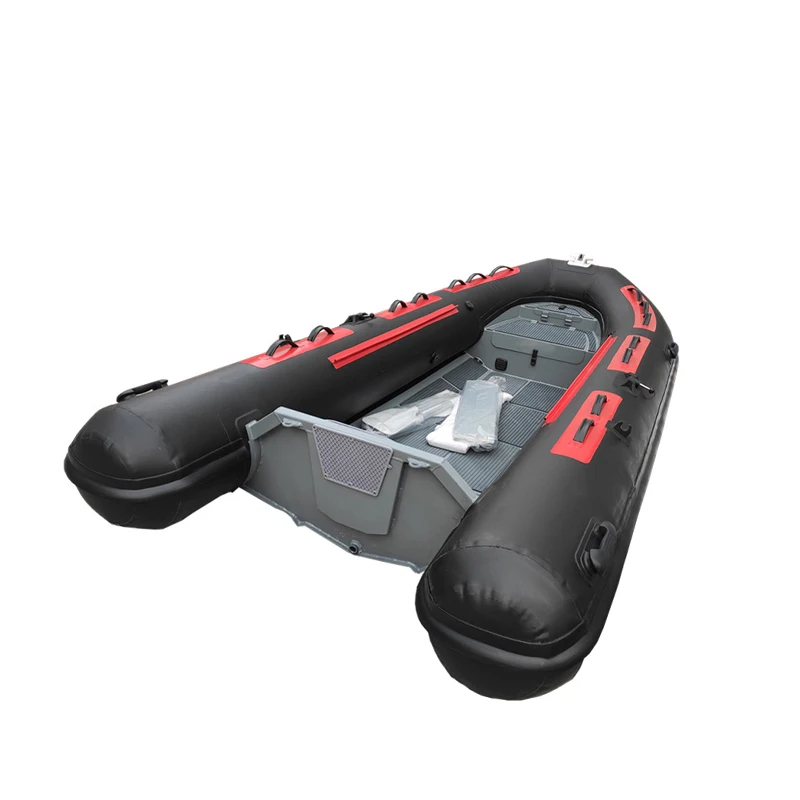 Toshare Manufacturer China 6 Persons 400cm 13FT Inflatable RIB Fishing Hypalon Boat
