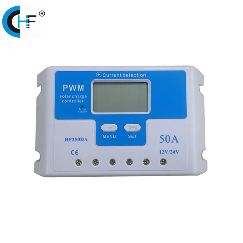 HanfSolar Factory 50A 12/24V Auto PWM Solar Charge  Controller