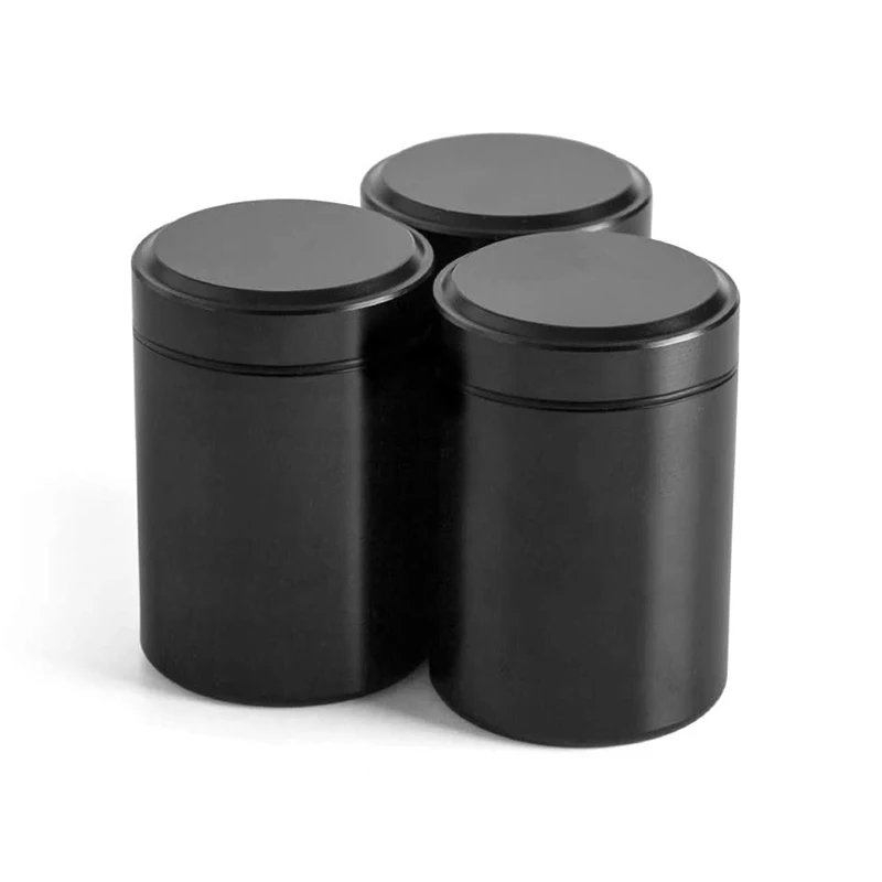 Portable Chamomile Metal Herb Tea Classic Tin Jar Container Wide Twist Top Tea Tin